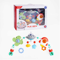 Брязкальце-дуга HE 0318 (12) музика, підсвічування, брязкальце, прорізувачі, в коробці