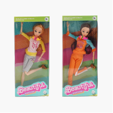 Лялька SH 207-2 (108/2) 2 види, 30 см, шарнірні суглоби, імітація скляних очей, взуття, аксесуар, в коробці