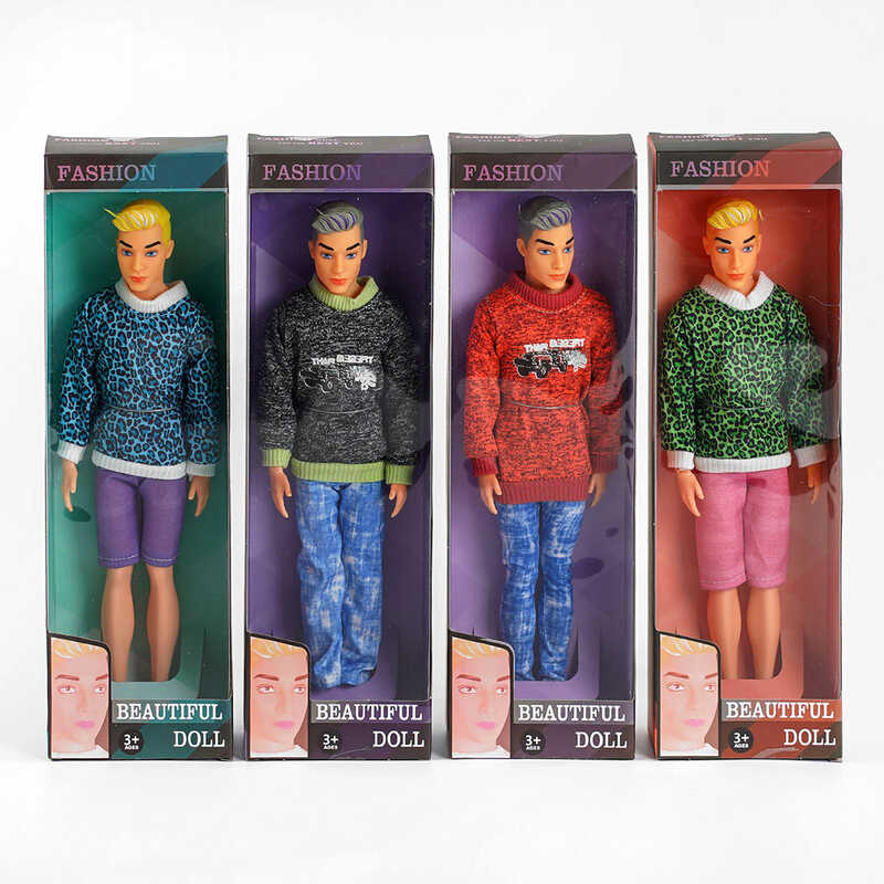 Лялька SH 209 B (128/2) “Стильний юнак“, 4 види, у коробці Лялька SH 209 B (128/2) “Стильний юнак“, 4 види, у коробці