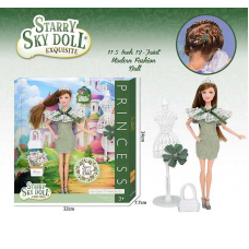 Лялька SK 027 (48/2) висота 30 см, манекен, сумочка, в коробці