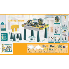 Ігровий столик 6303 (5) стільчик, конструктор, в коробці