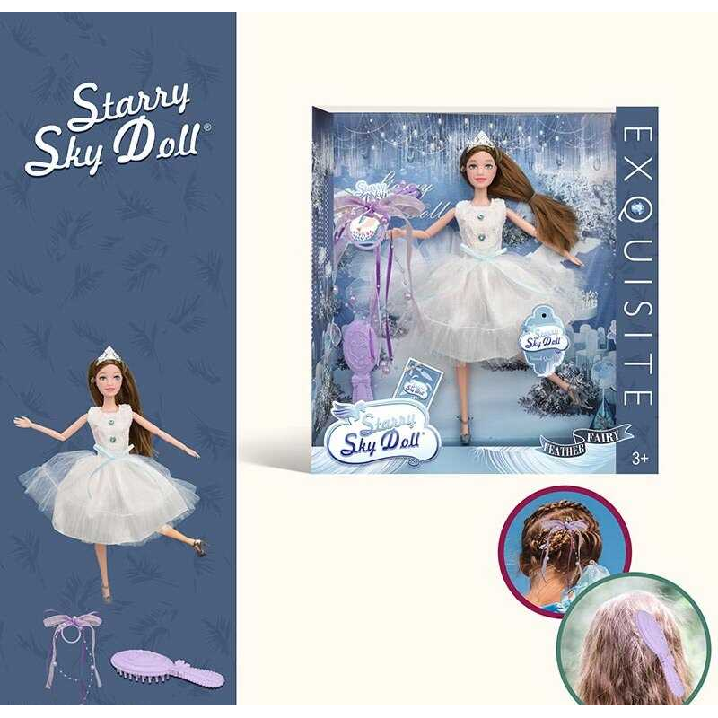 Лялька SK 045 B (48/2) діадема, щітка для волосся, прикраса для волосся, висота 30 см, в коробці