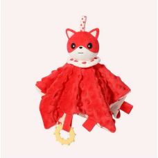 Брязкальце-комфортер QBX 042 A (60) прорізувач, дзвінкий елемент, 26 см, у пакеті