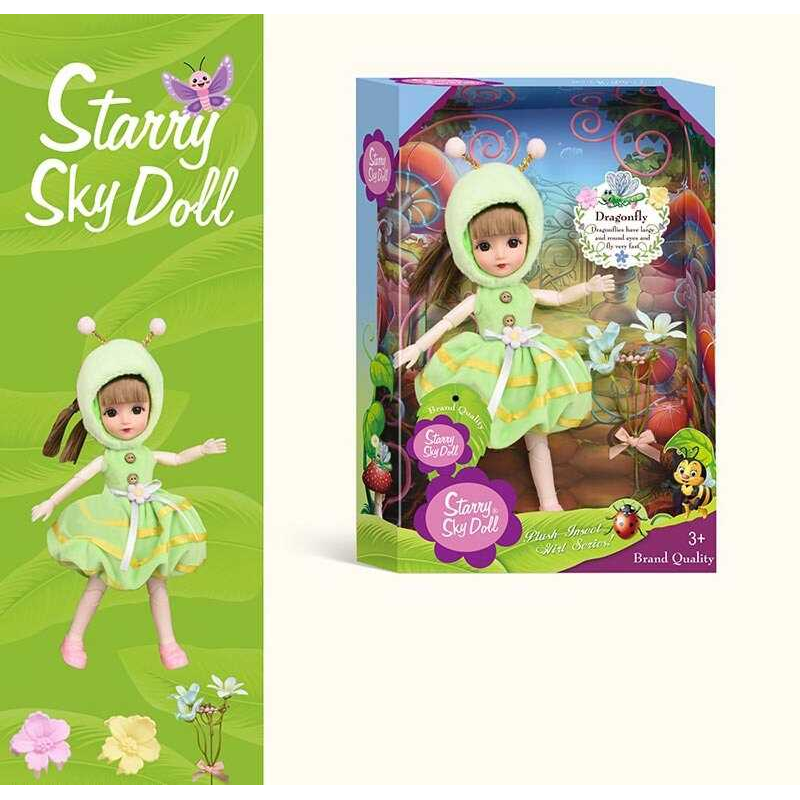 Лялька SK 047 D (64/2) “Бабка“, висота 32 см, квіти, в коробці