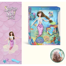 Лялька SK 050 A (48/2) “Русалка”, висота 30 см, знімне взуття, гребінець, заколка, аксесуар, в коробці