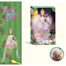 Лялька SK 054 A (72/2) висота 30 см, діадема, щітка для волосся, в коробці