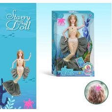 Лялька SK 055 (72/2), висота 30 см, взуття, прикраса, гребінець, в коробці