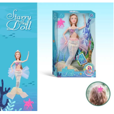 Лялька SK 055 A (72/2) висота 30 см, взуття, прикраса, гребінець, в коробці