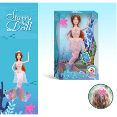 Лялька SK 055 C  (72/2) висота 30 см, взуття, прикраса, гребінець, в коробці