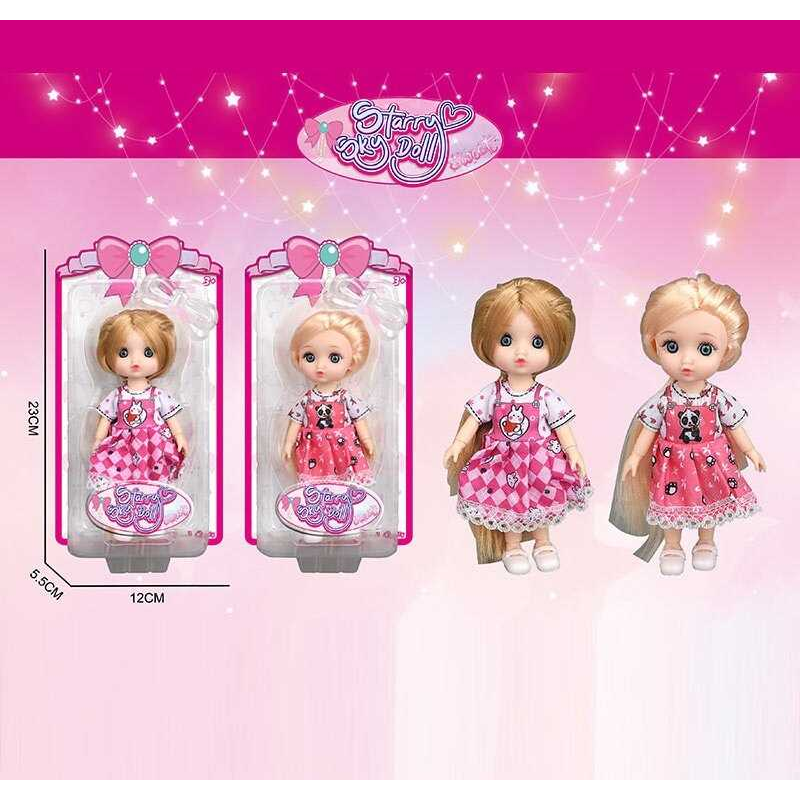 Лялька SK 096 A (144/2) 2 види, висота: 16 см, імітація скляних очей, шарнірні суглоби, на листі