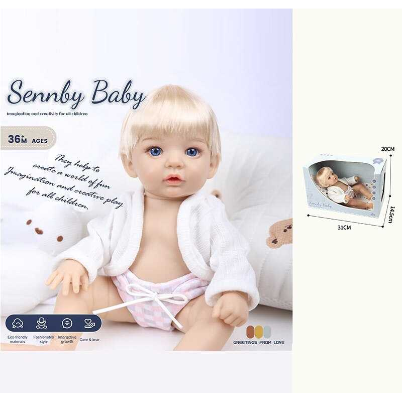 Лялька SNB 222 J (36) висота: 31 см, знімний одяг, рухливі кінцівки, в коробці