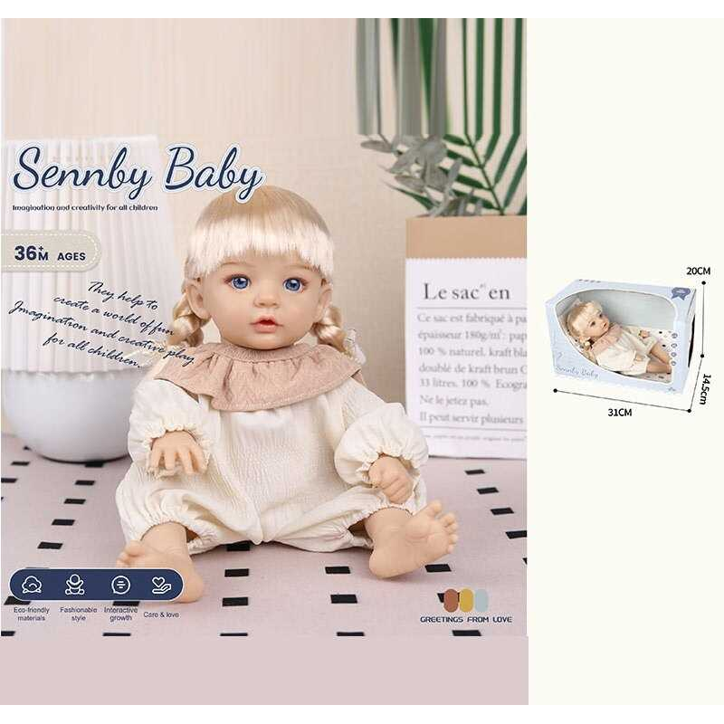 Лялька SNB 222 M (36) висота: 31 см, знімний одяг, рухливі кінцівки, в коробці Лялька SNB 222 M (36) висота: 31 см, знімний одяг, рухливі кінцівки, в коробці