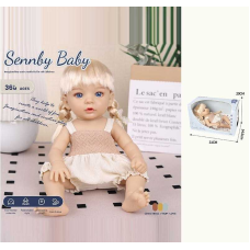 Лялька SNB 222 O (36) висота: 31 см, знімний одяг, рухливі кінцівки, в коробці 
