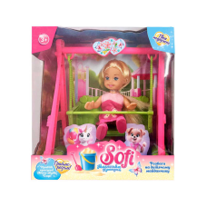 Лялька Sofi 85004 (96/2) “На гойдалці”, висота ляльки 11 см, гойдалка, знімне взуття, в коробці