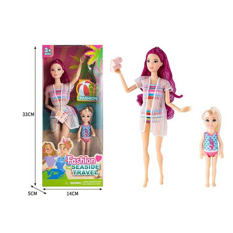 Лялька ST 55669-4 (120/2) висота 30 см, маленька лялечка, бінокль, в коробці