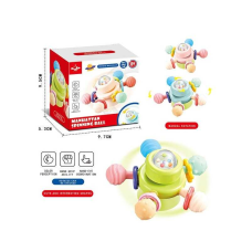 Брязкальце-спінер 6085 E (400/2) гумові прорізувачі, присоска, в коробці