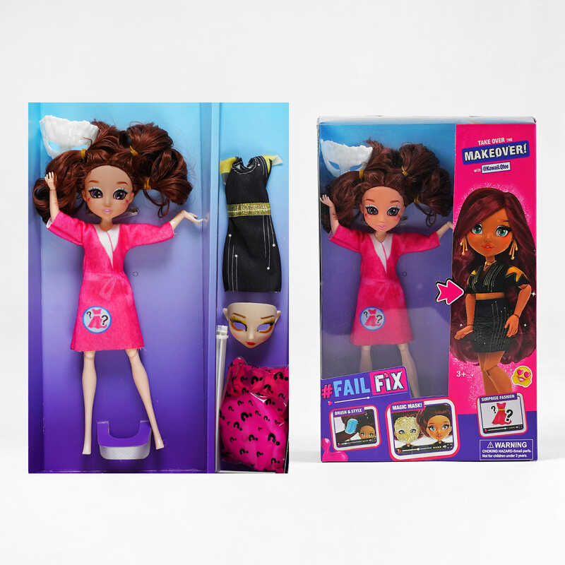Лялька TK 310 (84/2) “# Fail Fix”, сюрприз-аксесуари, у коробці