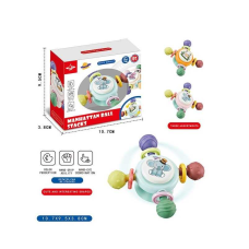 Брязкальце-спінер 8084 E (400/2) гумові прорізувачі, присоска, в коробці