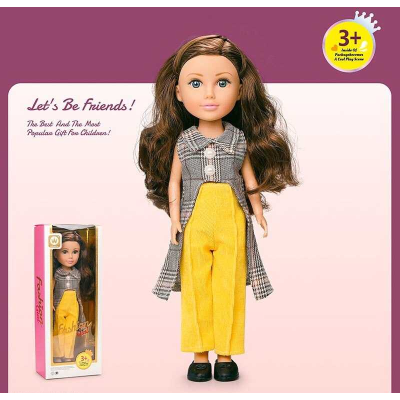 Лялька W 14 N 01 A1 (48) 35 см, знімне взуття, в коробці