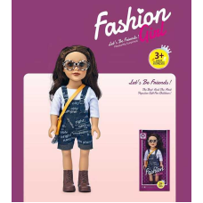 Лялька W 18 N 12 A (24) висота 48 см, сумочка, окуляри, в коробці