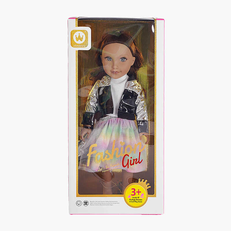 Лялька W 18 N 20 A (24) гумова, знімний одяг, висота 46 см, в коробці