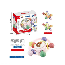 Брязкальце-спінер 8085 E (400/2) гумові прорізувачі, присоска, в коробці