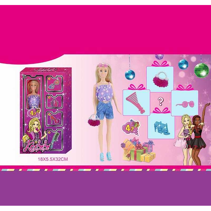 Лялька WG 192 (72/2) аксесуари, висота ляльки 30 см, в коробці