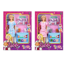 Лялька WG 220 (48/2) 2 види, висота: 30см, знімний одяг, рухомі кінцівки, аксесуари, в коробці