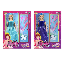 Лялька WG 221 (48/2) 2 види, висота: 30см, знімний одяг, рухомі кінцівки, аксесуари, в коробці