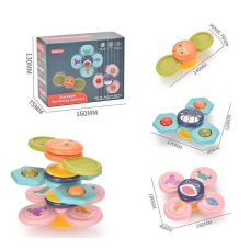 Брязкальце-спінер 96003 A (120/2) 3 штуки, присоски, в коробці