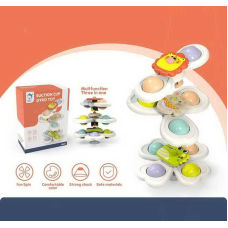 Брязкальце-спінер E 004-2 (168) 3 штуки, присоски, в пакеті