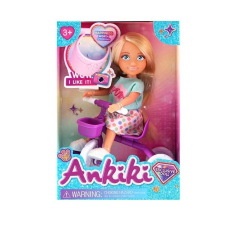 Лялька з аксесуарами 606026 (96) висота ляльки - 13 см, шарнірні суглоби, триколісний велосипед, козирок, в коробці