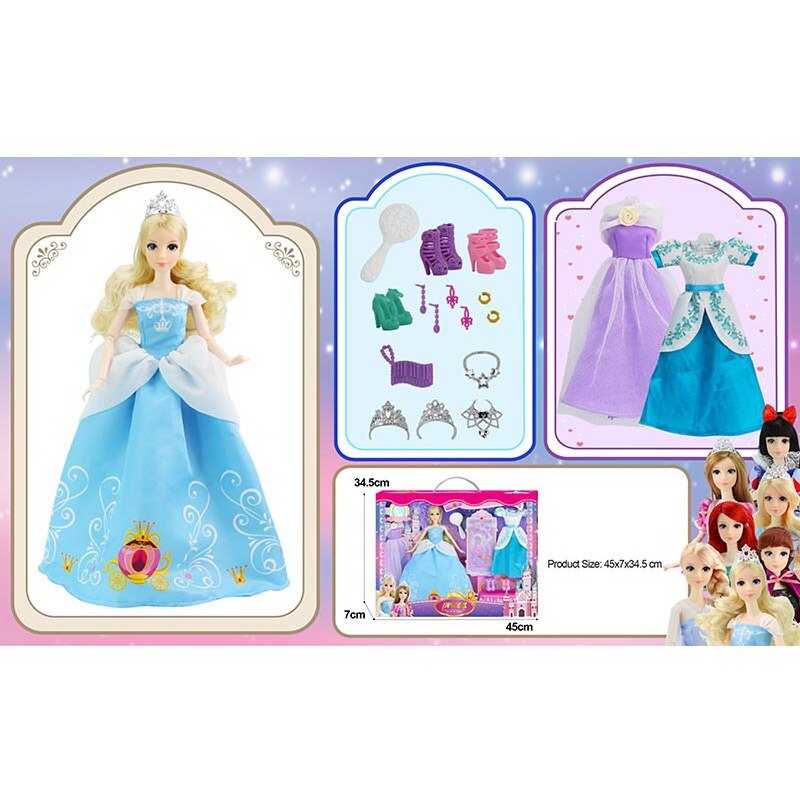 Лялька з аксесуарами 91062-2 (24/2) висота 30 см, діадеми, сережки, намиста, сумочка, гребінець, сукні, туфлі, в коробці Лялька з аксесуарами 91062-2 (24/2) висота 30 см, діадеми, сережки, намиста, сумочка, гребінець, сукні, туфлі, в коробці