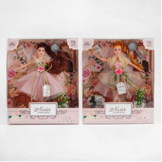 Лялька Лілія ТК - 12401 (36/2) “TK Group“, 2 види, “Принцеса мистецтва“, аксесуари, в коробці