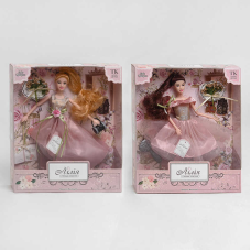 Лялька Лілія ТК - 12415 (36/2) “TK Group“, “Принцеса мистецтва“, 2 види, аксесуари, в коробці