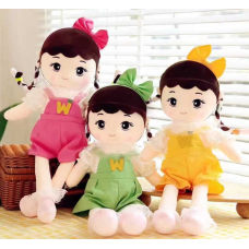 Лялька м`яка М 16906 (60) 3 види, ВИДАЄТЬСЯ ТІЛЬКИ МІКС ВИДІВ висота 67 см