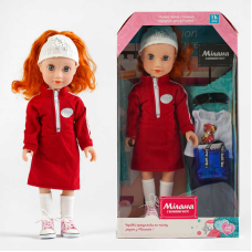 Лялька Мілана ML - 11022 (24/2) “TK Group“, “У великому місті”, ОЗВУЧУВАННЯ УКРАЇНСЬКОЮ МОВОЮ, 100 фраз, висота 44 см, в коробці