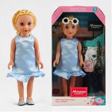 Лялька Мілана ML - 11355 (24/2) “TK Group“, “У великому місті”, ОЗВУЧУВАННЯ УКРАЇНСЬКОЮ МОВОЮ, 100 фраз, висота 44 см, фотоапарат зі світло-звуковими ефектами, в коробці