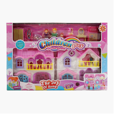 Будинок 8089 CF (18/2) 23.5 х 13 х 23 см, світло, звук, меблі, фігурки, декоративні елементи, в коробці