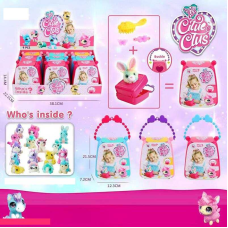 М`яка іграшка 678 (24/2) ЦІНА ЗА 9 ШТУК У БЛОЦІ, 3 види, “Сюрприз“