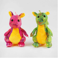 М`яка іграшка D 35672 (100) “Дракончик”, 2 кольори, висота 26 см