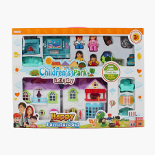 Будинок 8146-2 A (24/2) 17.5 х 9 х 20 см світло, звук, меблі, фігурки, декоративні елементи, домашній улюбленець, в коробці