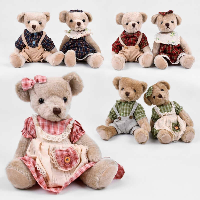 М’яка іграшка M 11086 (120) “Ретро ведмежа “ ВИДАЄТЬСЯ МІКС ВИДІВ, 7 видів, висота 33 см М’яка іграшка M 11086 (120) “Ретро ведмежа “ ВИДАЄТЬСЯ МІКС ВИДІВ, 7 видів, висота 33 см