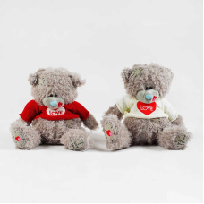 М“яка іграшка M 12478 (75) 2 види, “Ведмедик”, висота 30 см