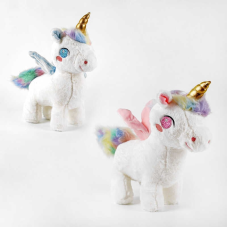 М`яка іграшка M 14301 (160) “Єдиноріг“, висота 35 см