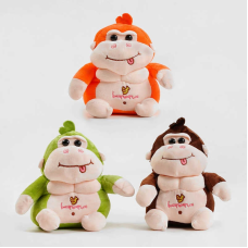 М`яка іграшка M 14643 (225) ВИДАЄТЬСЯ МІКС ВИДІВ, 3 кольори, мавпочка, висота 25 см