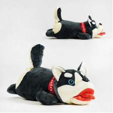 М`яка іграшка M 14660 (50) хаскі, довжина 49 см