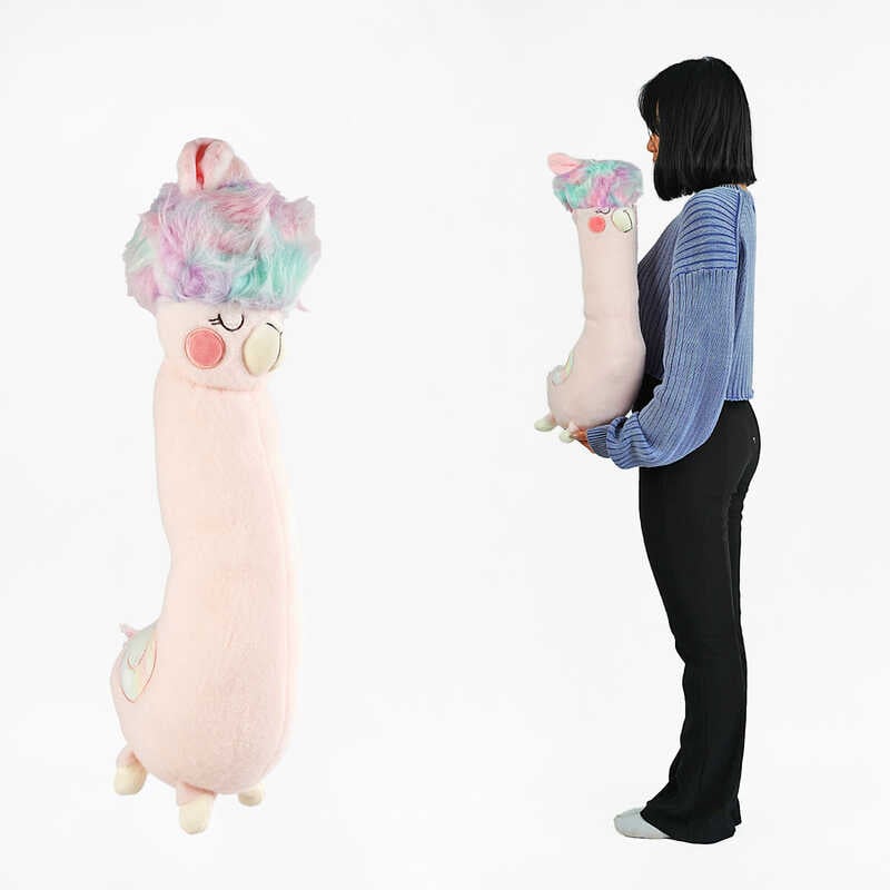 М“яка іграшка M 14678 (60) “Альпака“, 53см М“яка іграшка M 14678 (60) “Альпака“, 53см