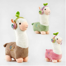 М`яка іграшка M 14699 (25) “Лама“, 3 кольори, висота 65 см, ВИДАЄТЬСЯ ТІЛЬКИ МІКС ВИДІВ