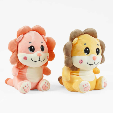 М`яка іграшка M 14720 (45) 2 кольори, левеня, висота 42 см 
